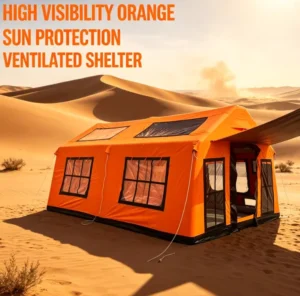 Space Saving Foldable Portable Airtight Waterproof Inflatable Tent Outdoor Family Air Tent for Car Travel Camping Activity