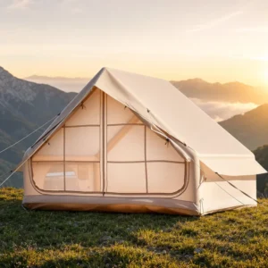Spacious Lightweight 300D Inflatable Camping Tent 300x210x200cm Waterproof Windproof Four-Season One Bedroom Easy Air
