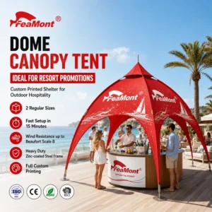 Spider Event Arch Dome Tent for Automotive Shows and Outdoor Vehicle Display