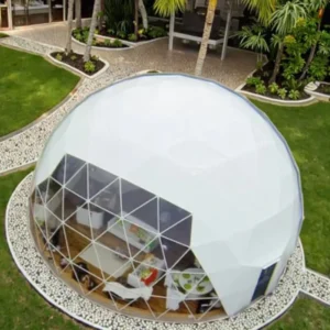 Sports Fitness Spacious Exhibition Shelters Gym Equipment Activewear Sports Hotels Modern PVC Geodesic Dome Ball Tent