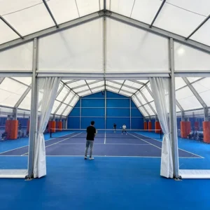 Sports Tent Aluminum Alloy PVC Tarpaulin Windproof Snowproof Thermal Insulation