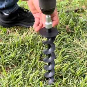 Stabilizer Accessory for Outside Camping Trips Galvanized Ground Peg Anchor with Custom Surface Finish