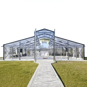 Stable Aluminum Clear PVC Transparent Tent Outdoor Marquee for Square Wedding Event Decoration