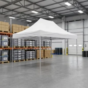 Stackable Folding Gazebo, Waterproof Aluminum Frame, Automatic Opening, 3×4.5M Outdoor Trade Show Tent
