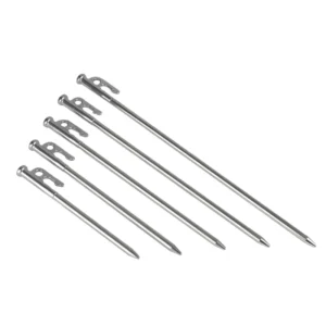 Stainless Steel Tent Stakes Outdoor Camping Accessory Kit