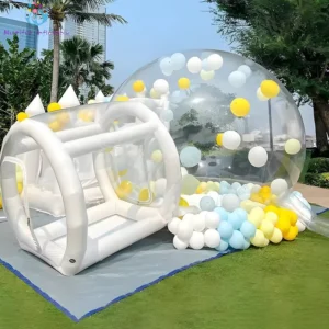Starry Sky Glamping Inflatable Transparent Bubble Tent
