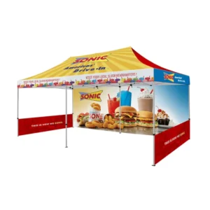 Steel 3×6 3×4.5 3×3 Outdoor Party Pop-Up Tent with Window for Weddings and Trade Shows