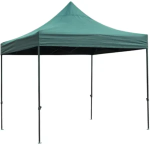 Steel Frame Folding Gazebo Tent 3x3m Waterproof Wedding Trade Show Sunshade Pavilion with PVC Material