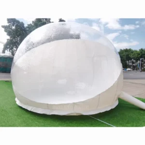 Steel Framed Single Dome Inflatable Bubble Camping Tent Without Tunnel