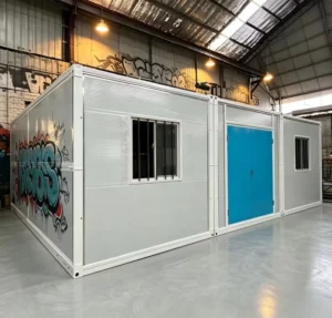 Steel Structure Foldable Prefab Modular House for Site Labor Camp Housing and Staff Cabin