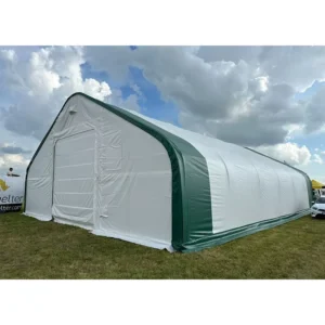 Storage Shelter Heavy-Duty Warehouse Tent CE Certified Steel PVC-Coated Garages Canopies and Carports