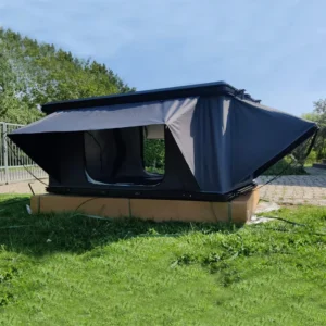 Straight up Hardtop Aluminum Roof Top Tent Pop-up Waterproof and Rainproof Rooftop Tent for Outdoor Travel & Camping