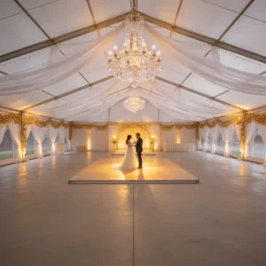 Sturdy Aluminum Alloy Wedding Marquee Wind Resistant Snow Load Flexible Modular For Banquet Hall