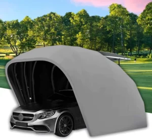 Sturdy Modern Portable Lockable Stainless Steel Frame Extendable Foldable Car Shelter Carport Garage Tent