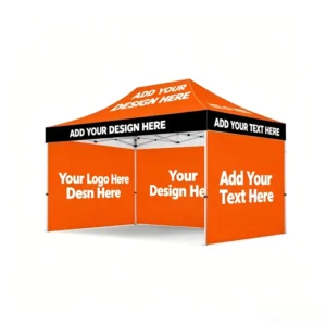 Sublimation Printed Custom Canopy Tents Corporate Hospitality VIP Lounges