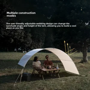 Summer Canopy Tent for Camping & Park Use Outdoor Equipment Casual Sunshade Tent Suitable for Family Outings