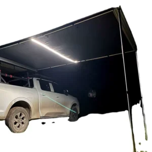 Summer Car Camping Ripstop Canvas 4WD Rear Side Awning for Sale One Bedroom Structure for Outdoor Use