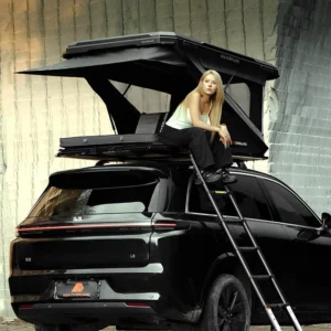 Summer Four Season Automatic Pulley Pop up Rooftop Tent Hard Shell Spacious Patented Structure Inflatable Air