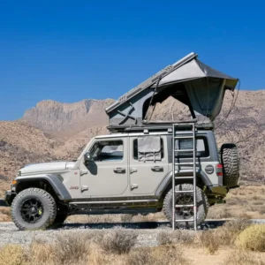 Summer Waterproof Rooftop Tent for Family 4X4 Offroad Camping Quick Automatic Opening One Bedroom 3000mm+ Waterproofing