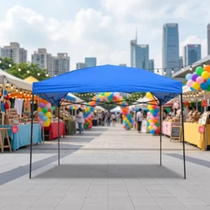 Sun Protection 3x3m Pop up Canopy Tent Folding Tent for Summer Outdoor Leisure and Backyard Relaxation Shelter