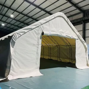 Sun Protection Rainproof Flame Retardant Heavy Duty Industrial Tents Shelter PVC Large Storage for Warehouses and Workshops