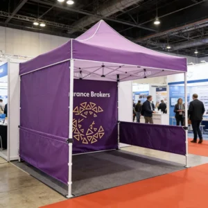 Sunshine popular High quality Windproof Waterproof Pop-up Trade Show Custom Tent Outdoor Marketing Solutions