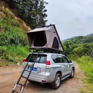 Supplier Coldproof Aluminum Car Rooftop Tent for Travel, 4 Person Hard Shell