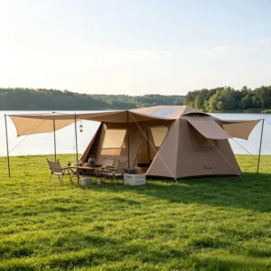 TK Four Season Full Automatic Inflatable Tent Camouflage Field Game Style Oxford Cloth Waterproof Breathable Portable Foldable
