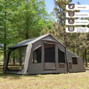 TOURUS Outdoor Specialist Four season Double Layer 6 8 Person Portable Easy Setup CE TUV Approved Waterproof Camping Tent