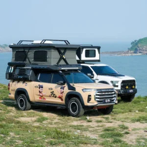 TP03 Aluminum Pop Up Truck Camper All Season Expandable Pop Up Camper Tent Truck for Silverado Hilux