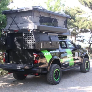 TP03 Overland Pickup Truck Tent Campers Folding House Lightweight Outdoor Truck Camper for Ford F150