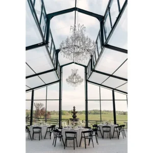 Temporary Aluminum 500 People Capacity Outdoor Party Tents Luxury for Custom Events 18X8 Mts Tents for Events
