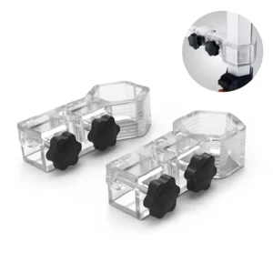 Tent Accessories Plastic Clamp Connectors for Fix Half Wall Pole with Tent Frame 40mm Hex