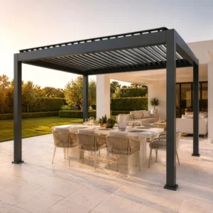 Tent Awning Sunroom Bbq Canopy 3x4m Gazebo Outdoor Room 5x6m Pergola Pavilion Wedding Marquee Trellis Conservatory Carport