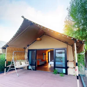Tent Cool Nest Series Hotel Tent Luxury Four-Season Camping Tent Easy Setup UV Protection for Hotel Resort Parties
