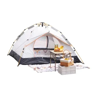 Tent Outdoor Automatic Quick Opening Camping Foldable Sunscreen Rainproof Beach Oxford Cloth Four Seasons Light