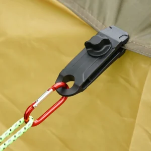 Tent Tarp Clips, Awning Tarpaulin Clamps, Jaw Grip Fasteners for Car and Pool Covers, Heavy-Lock Windproof