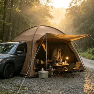 Tents Camping Outdoor Waterproof Luxury Camping Tent Windproof for Outdoor Wilderness Leisure Time