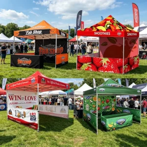 Tents for Events Custom Canopy Event Tents Outdoor 10×10 Pop up Customization Canopy Event Canopy Outdoor Trade Show Exhibition