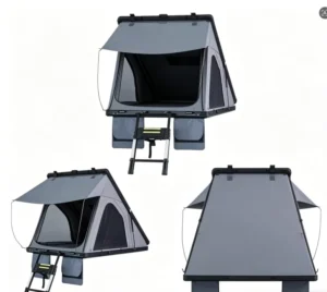 The Best Four season Family Camping Tents with Ladder Quick Automatic Opening for Vehicle Summer Use