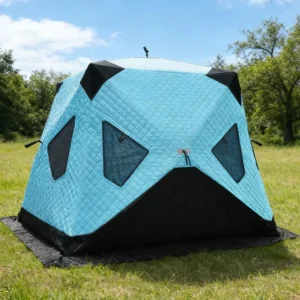 Thickened Insulated Winter Fishing Tent, Triple-Layer, Multi-Person, Cold-Weather Camping Shelter, Quick Automatic Opening
