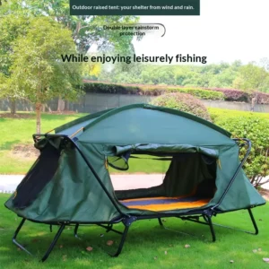 Thickened Oxford Cloth Four-Season Anti-Storm Double-Layer Camping Fishing Tent