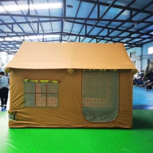 Thickened Oxford Cloth Four Season Waterproof Snowproof Windproof Inflatable Double Layer Outdoor Camping Tent