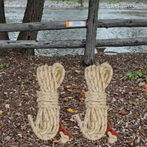 Thickened Windproof Nylon Rope Outdoor Tent Canopy Accessories with Pole for Camping and Events All Seasons