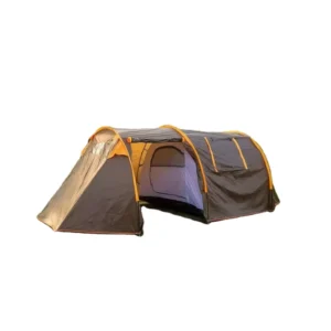 Three-Season Large Capacity Outdoor Camouflage Tunnel Tent with Quick Setup, Thickened Breathable Rainproof 5-8 Person