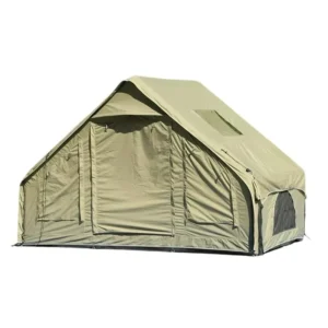 Three-Season Large PVC Inflatable Double-Layer Waterproof Family Glamping Tent