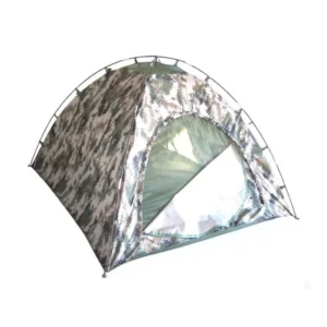 Three-Seasons Double Layer Outdoor Camping Tent 1-2 Person One Bedroom Design Quick Opening >3000mm Waterproof 170T