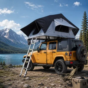 Tienda De Techo Para Coche SUV Hard Shell Rooftop Tent for Jeep