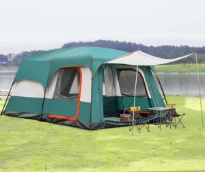 Tipi Dome Tent, 8-Person Outdoor Family Glamping Camping Tent