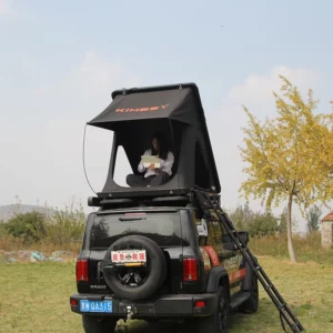 Top Sale SUV Car Side-Opening Rooftop Tent Camper Van Aluminum Shell
